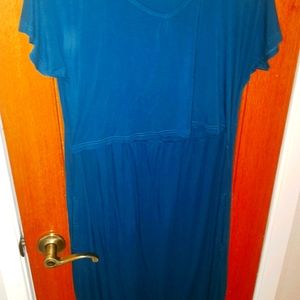 Emerald Maternity/Nursing Dress